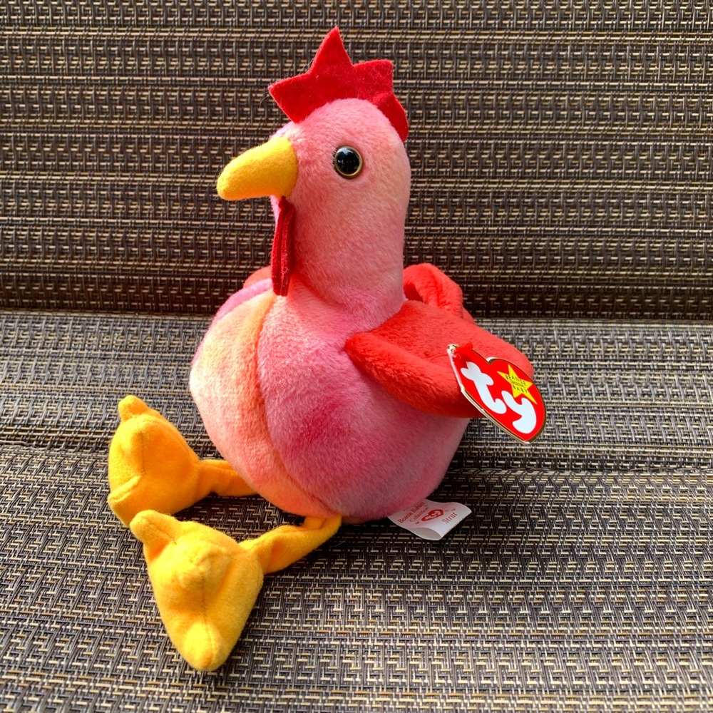 Strut beanie baby